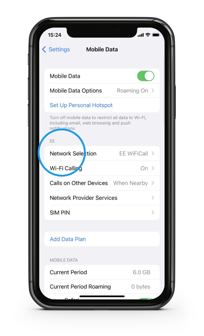 Roaming Network Selection Plan